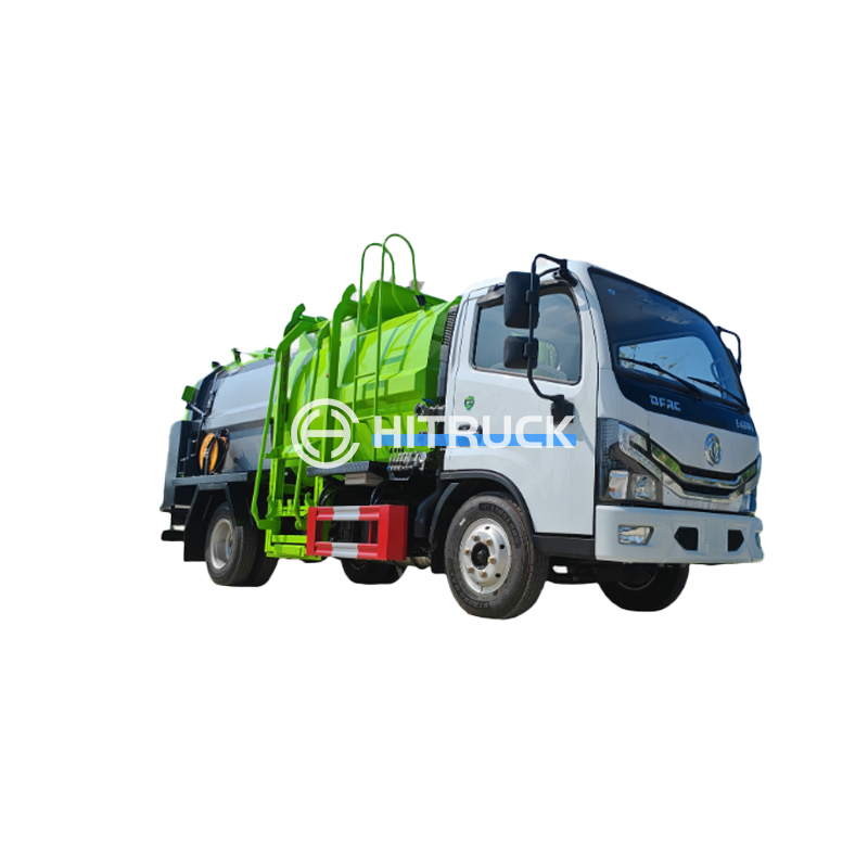 8 Cubic Dongfeng Kitchen Garbage Truck