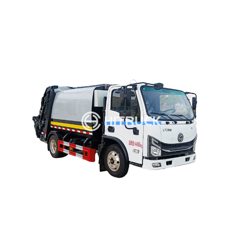 6 Cubic Dongfeng huashen Compressed Garbage Truck