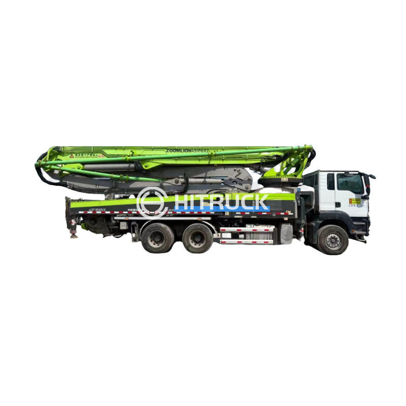 49m concrete pump truck zoomlion