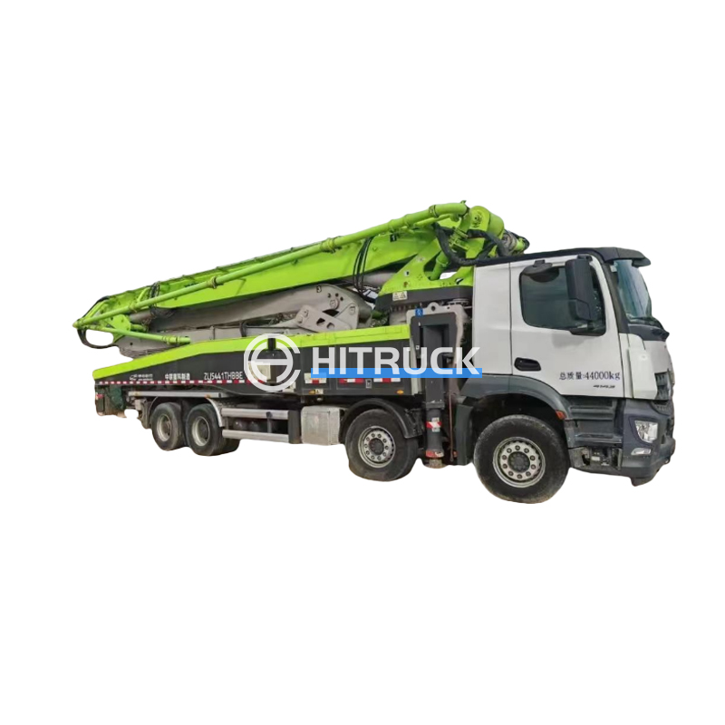 56m concrete pump truck zoomlion