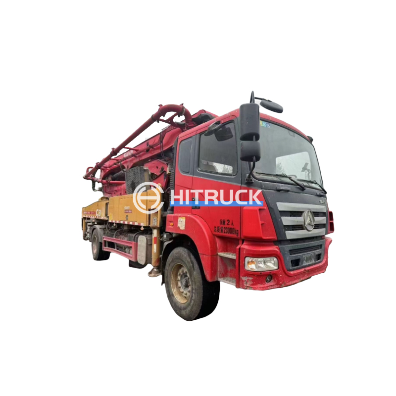 37m concrete pump truck sany