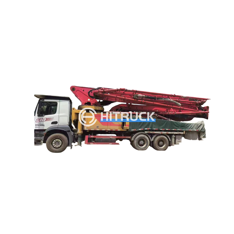 52m concrete pump truck sany