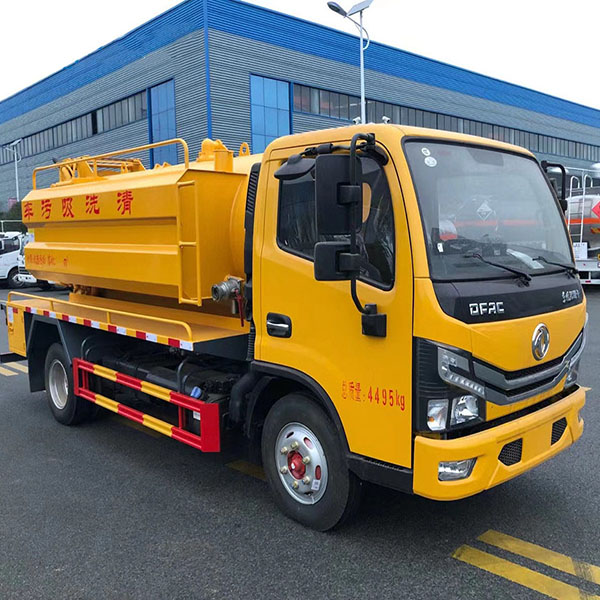 Dongfeng Dolica 6 cleaning suction truck