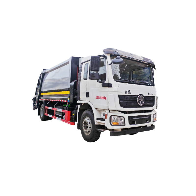 Shacman Delong compression garbage truck 14 16 18 square