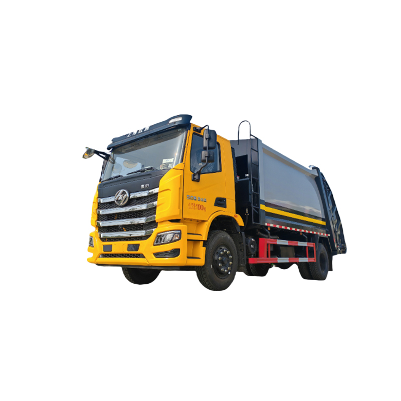 ShangQi Hongyan 16 square compression garbage truck