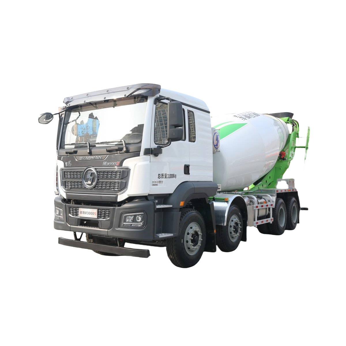 Shacman Zoomlion brand 8 parties Mixer Truck