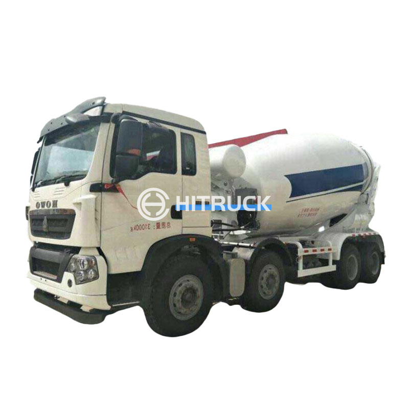 HOWO T5G 12 square mixer truck