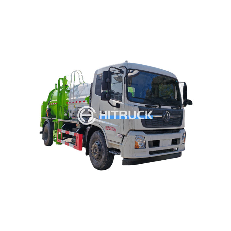 12 Cubic Dongfeng Kitchen Garbage Truck