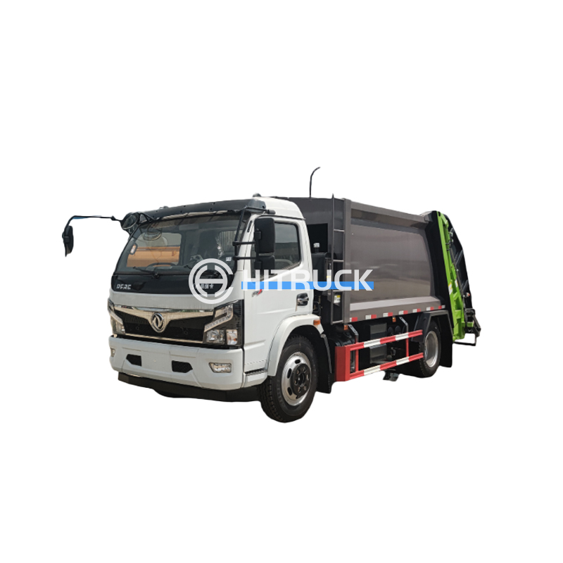 10 Cubic Dongfeng F7 Compressed Garbage Truck