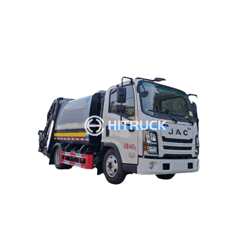 6 Cubic JAC Compressed Garbage Truck