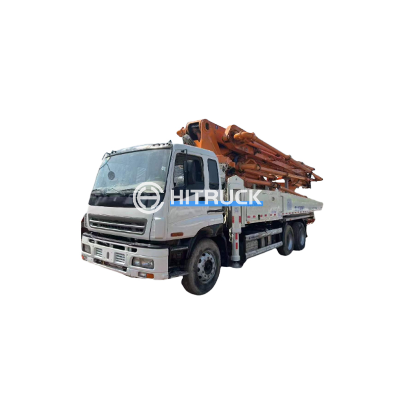 47m concrete pump truck zoomlion
