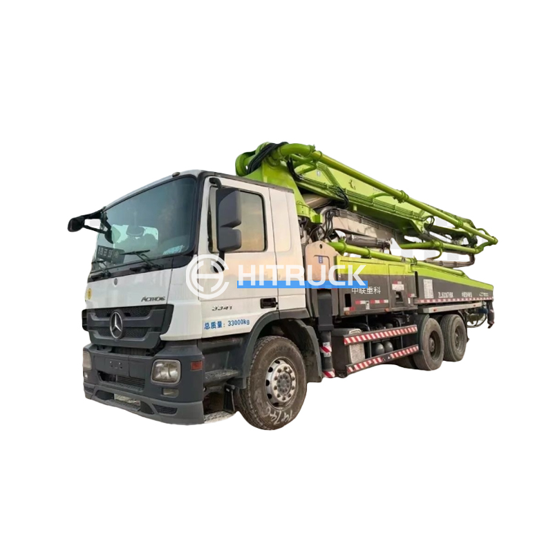 47m concrete pump truck zoomlion