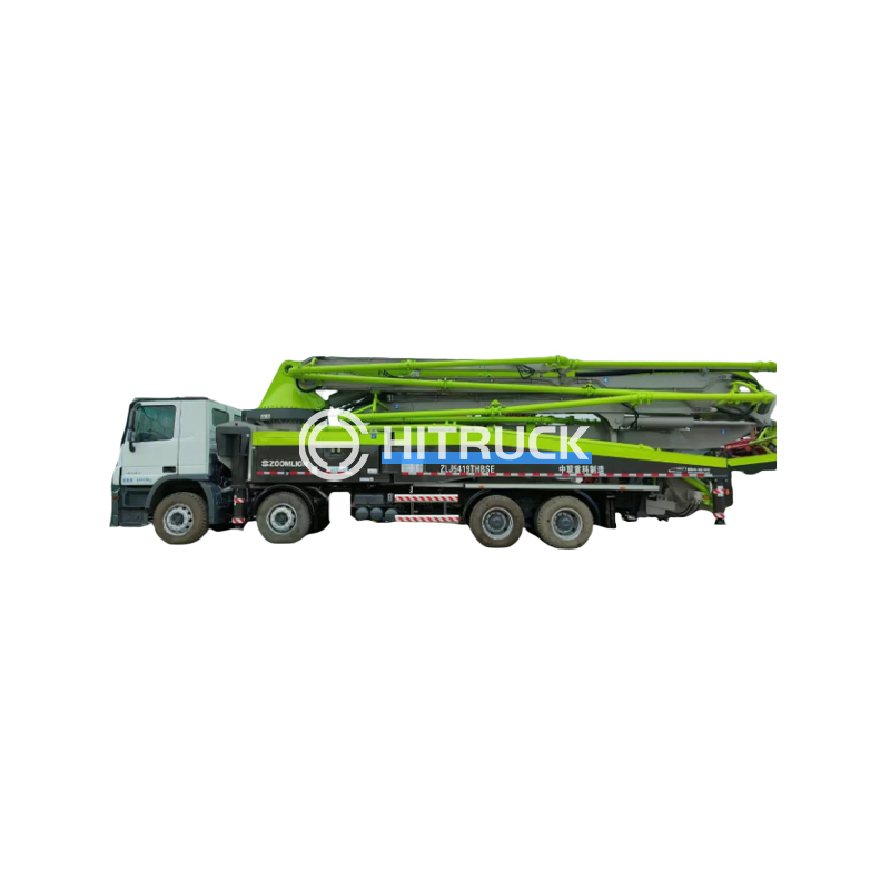 52m concrete pump truck zoomlion