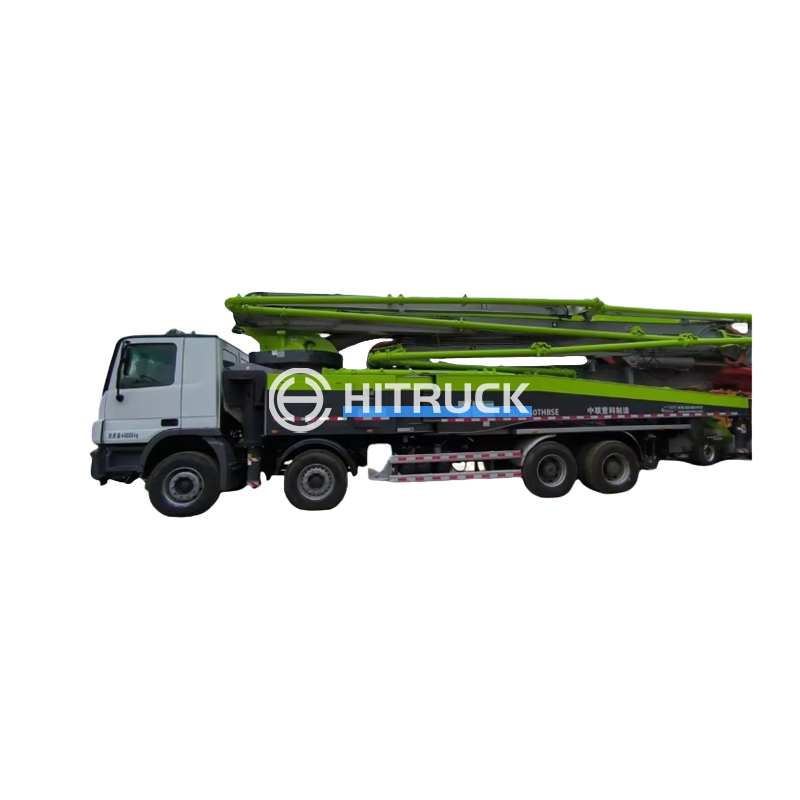 56m concrete pump truck zoomlion