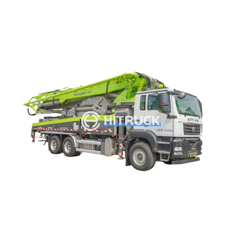 49m concrete pump truck zoomlion