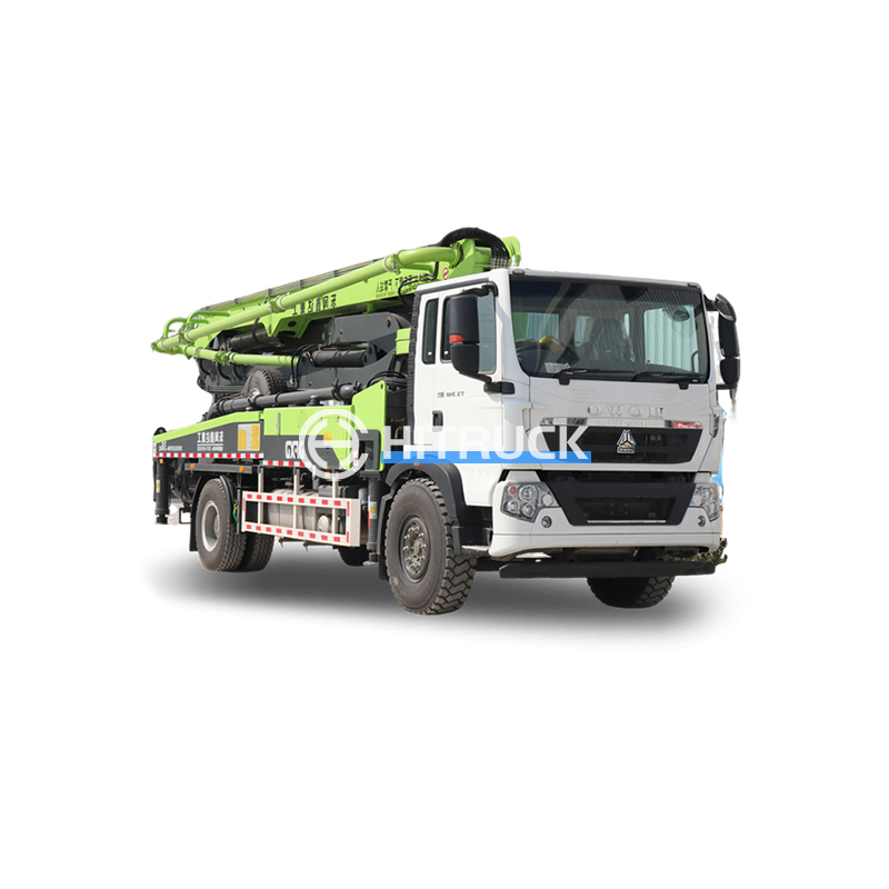 37m concrete pump truck zoomlion
