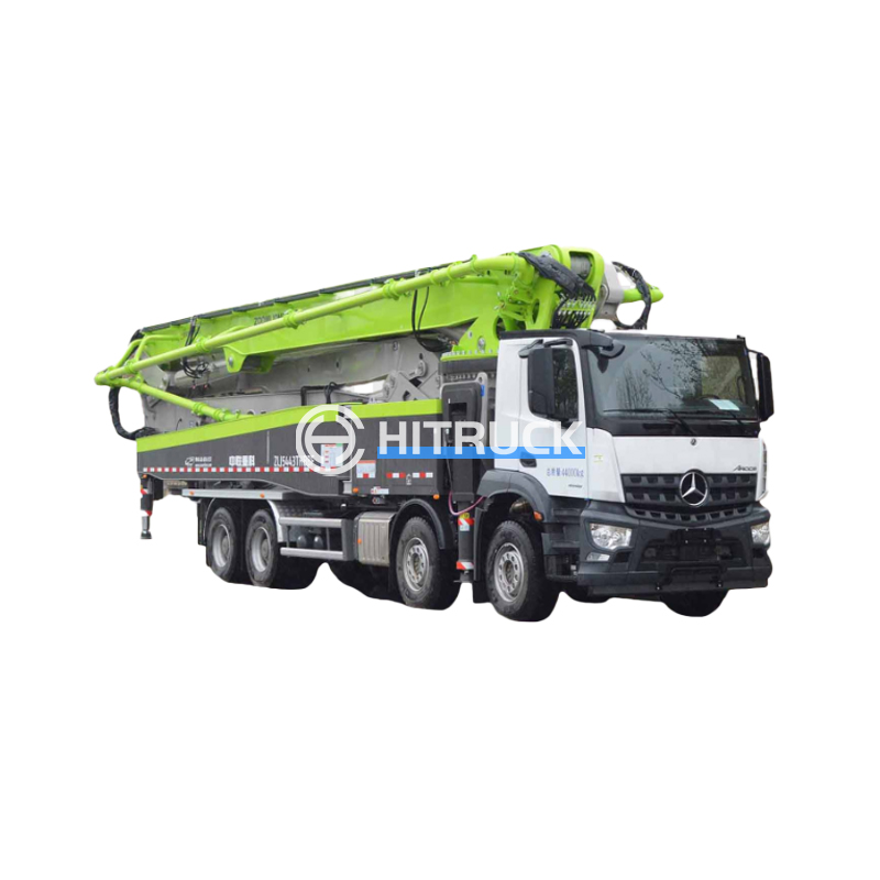 67m concrete pump truck zoomlion