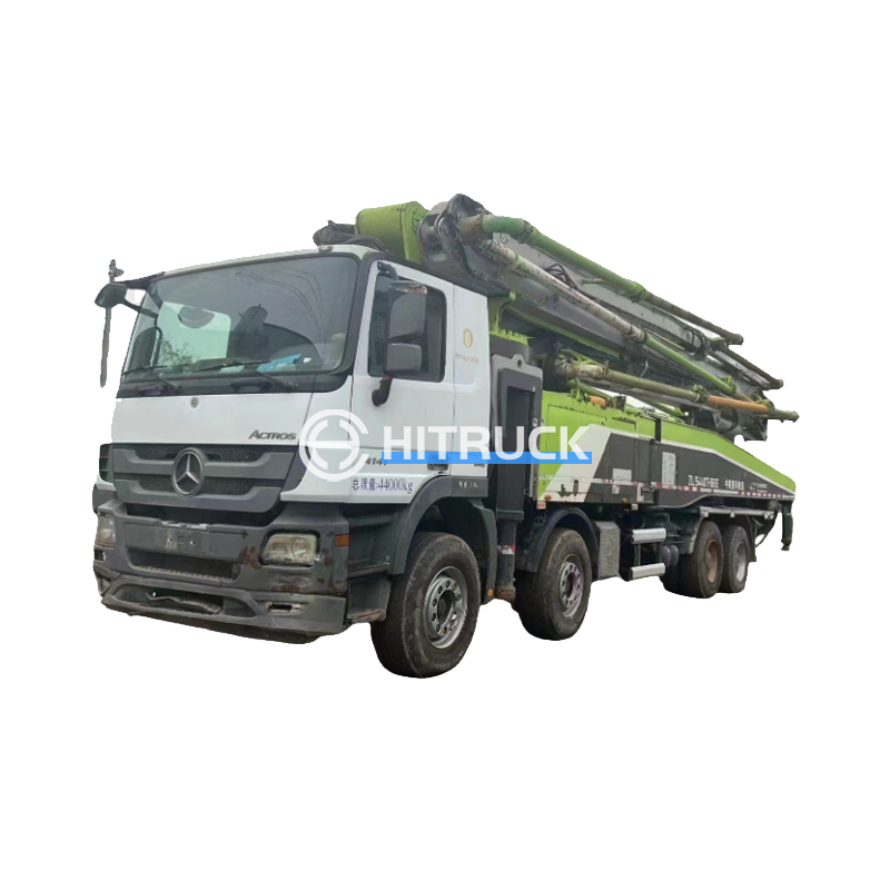 56m concrete pump truck zoomlion
