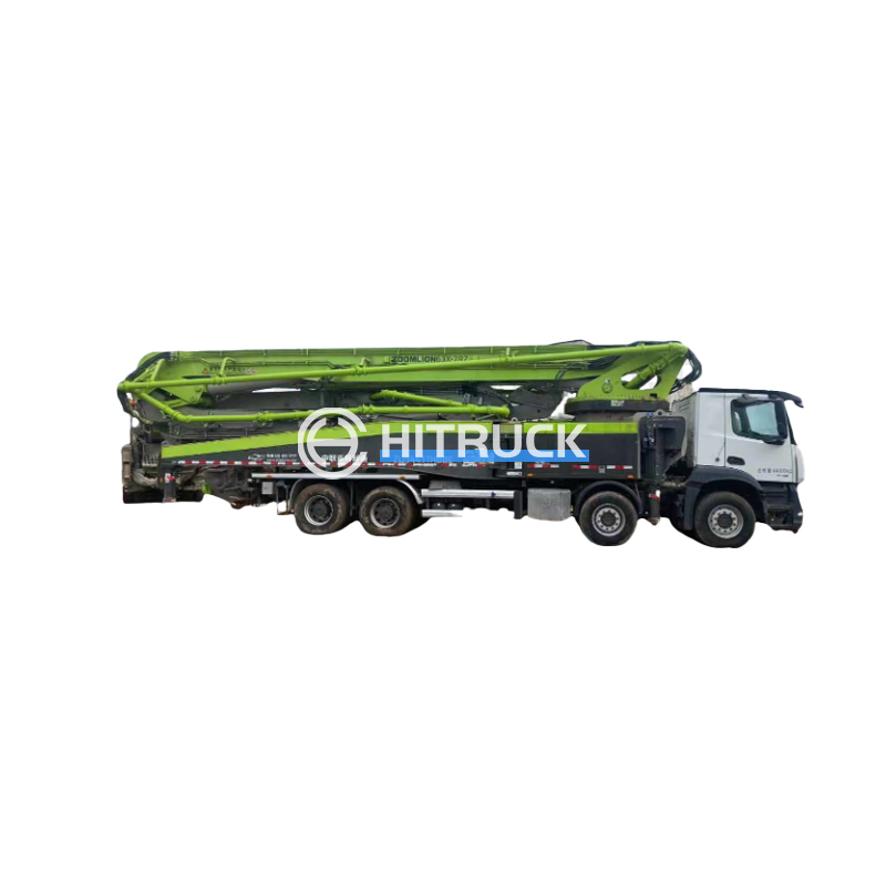 63m concrete pump truck zoomlion
