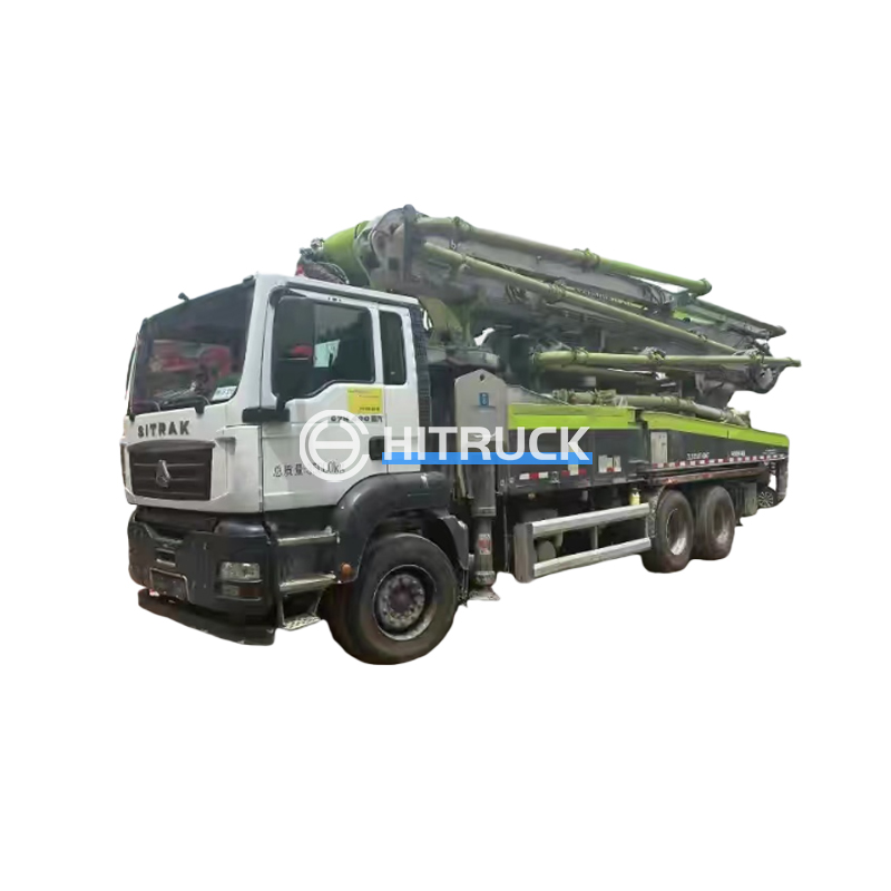 49m concrete pump truck zoomlion