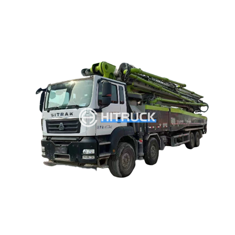 62m concrete pump truck zoomlion