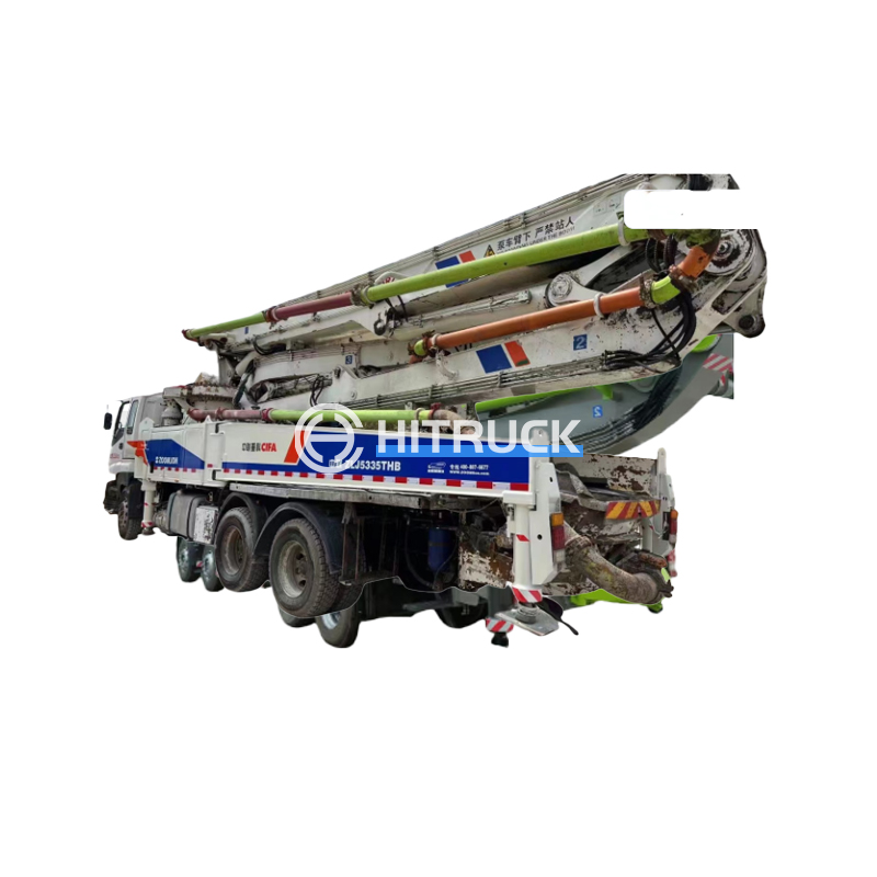 43m concrete pump truck zoomlion