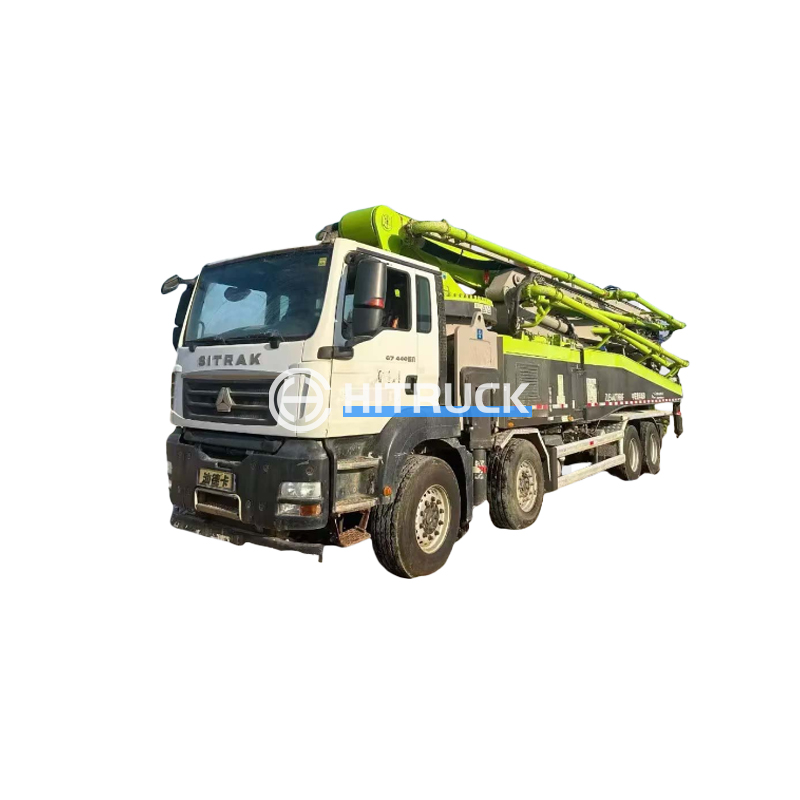 63m concrete pump truck zoomlion