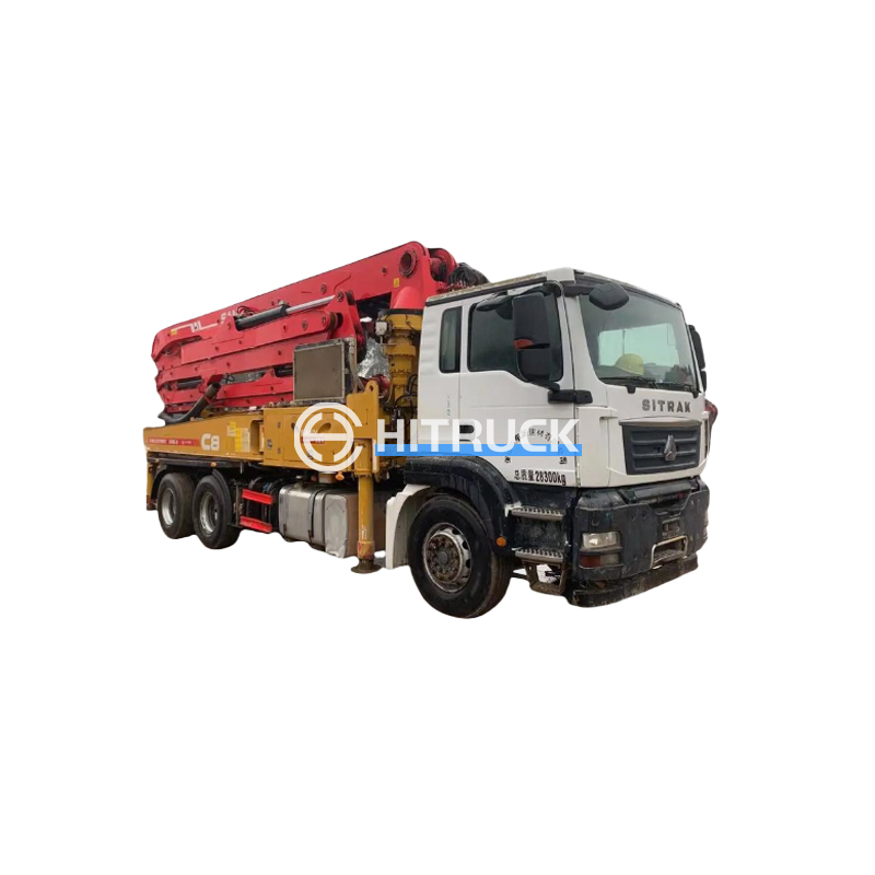 38m concrete pump truck sany