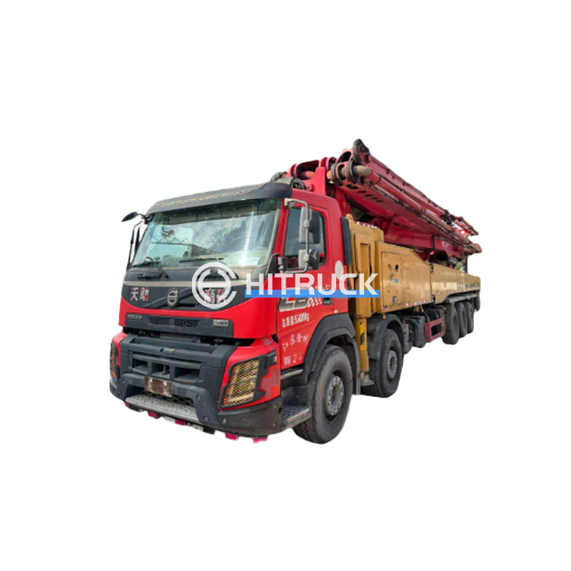 62m concrete pump truck sany