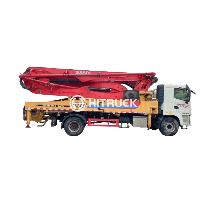 37m concrete pump truck sany