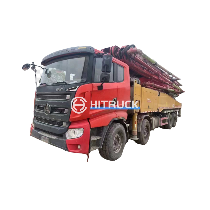 56m concrete pump truck sany