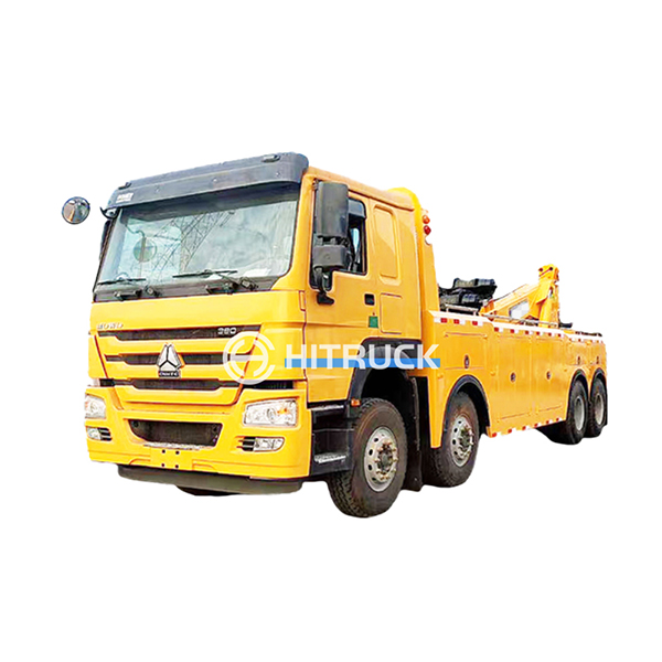 Sinotruk Howo four after eight towing joint wrecker