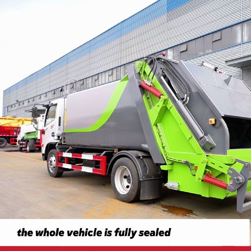 Sanitation vehicle series – garbage truck