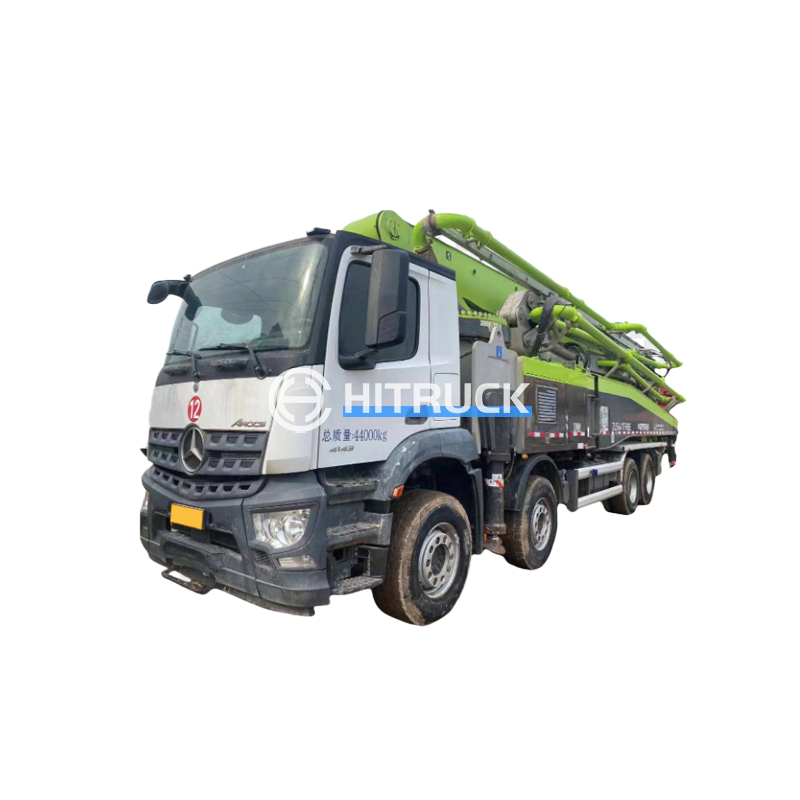 63m concrete pump truck zoomlion